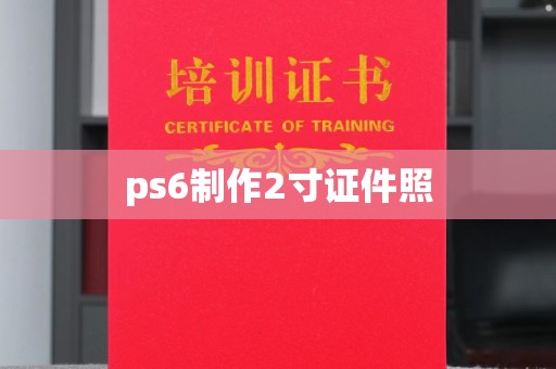 上海ps6制作2寸证件照